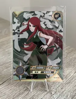 Kushina Uzumaki NR-UR-068 Naruto Kayou Card TCG Mint Ultra Rare - Image 1