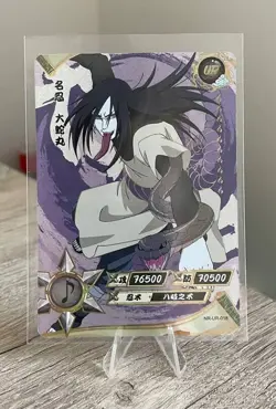 Orochimaru NR-UR-018 Naruto Kayou Card TCG Mint Ultra Rare - Image 1