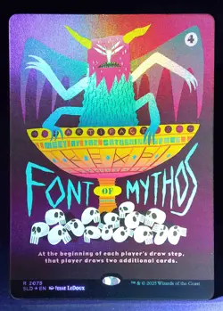 Font of Mythos - MTG - Rainbow Foil x KEXP You Are Not Alone SLD - Excellent NM - Image 2