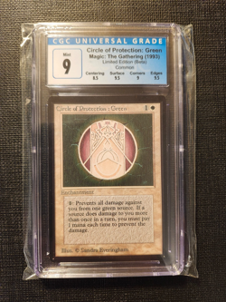 Beta Circle of Protection: Green Graded CGC 9 (8.5 9.5 9 9.5) - Image 1