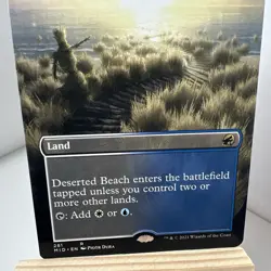 MTG Deserted Beach 281 MID NM/M 2021 Land - Image 3