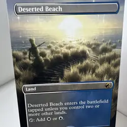 MTG Deserted Beach 281 MID NM/M 2021 Land - Image 4