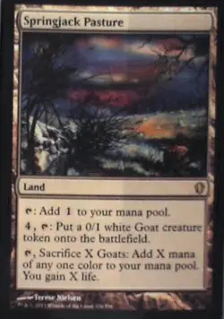 Springjack Pasture - Commander 2013: #326, Magic: The Gathering Lp C287 - Image 1