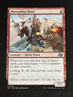 MTG Aetherdrift Marauding Mako 0138 NM - Image 1