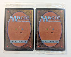 2 SEALED VANGUARD #2 PACKS oversized Hanna & Volrath 8 cards 1997 Vintage RARE - Image 2