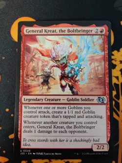 General Kreat, the Boltbringer (Anime) Foundations Jumpstart - NM - x1 Card - Image 1