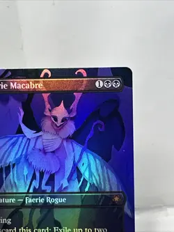 MTG Faerie Macabre #0134 Special Guest Lorwyn Eclipsed Foil Mythic Rare NM - Image 3