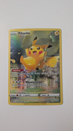Pikachu GG30/GG70 Ultra Rare Pokemon TCG Crown Zenith Galarian Gallery Mint/Near - Image 1