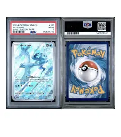 2025 POKEMON JTG EN-JOURNEY TOGETHER ILLUSTRATION RARE #161 ARTICUNO PSA 9 - Image 2