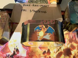 Pokemon TCG Sword & Shield Hidden Fates (Factory Sealed) Charizard Collector Tin - Image 2