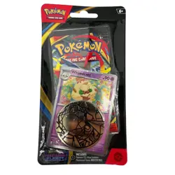 Pokemon TCG Mega Evolution Phantasmal Flames Booster Pack Card Coin - Image 1