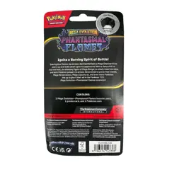Pokemon TCG Mega Evolution Phantasmal Flames Booster Pack Card Coin - Image 2