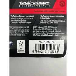 Pokemon TCG Mega Evolution Phantasmal Flames Booster Pack Card Coin - Image 4