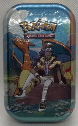 Pokemon CROWN ZENITH Mini Tin - Charizard & Leon Artwork- New & Factory Sealed - Image 1