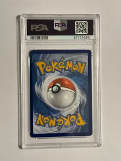 2021 Pokemon SWSH Fusion Strike Greedent V #257/264 PSA 9 - Image 2