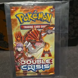 Pokemon TCG Double Crisis Booster Pack Sealed English Groudon - Image 1