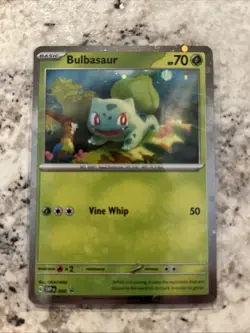 Pokemon TCG Bulbasaur 046 Cosmos Holo Rare Black Star Promo NM - Image 1