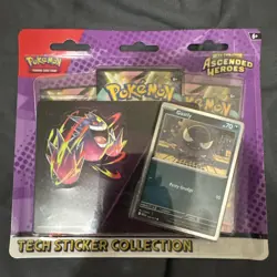 Pokemon TCG: Mega Evolution Ascended Heroes Tech Sticker Collection - Gastly - Image 1