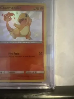 CGC 8.5 NM/MINT Baby Shiny Charmander Holo Hidden Fates SV6/SV94 Pokemon 2019 - Image 5