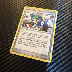 Supporter Roseanne’s Research 125/132 Pokemon TCG Pokemon Card (MYREF#6) - Image 1