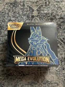 Pokemon TCG Mega Evolution Mega Lucario - Elite Trainer Box ETB - Sealed - New - Image 1