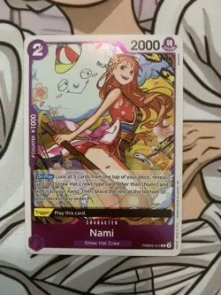 One Piece TCG Nami PRB02-012 R Foil The Best Vol. 2 English NM - Image 1