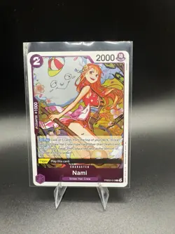 One Piece TCG Nami PRB02-012 R Foil The Best Vol. 2 English NM - Image 1