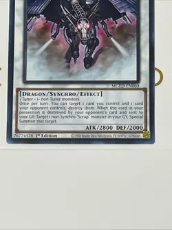 Scrap Dragon - MGED-EN060 - Rare 1st Edition Yugioh - Image 2