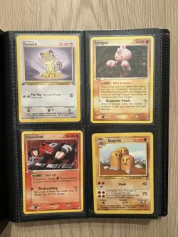 Pokemon TCG Binder Collection Cards - Mixed Eras modern and vintage 1st edition - Image 1