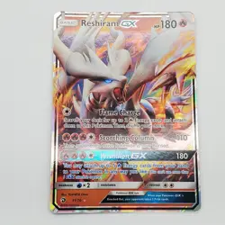 Pokemon TCG - Reshiram GX 11/70 Dragon Majesty Ultra Rare Holo Card - NM - Image 1