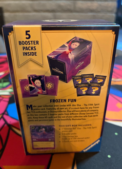 NEW 2025 Ravensburger Disney LORCANA Elsa Promo Card 5 Booster Pack GIFT BOX - Image 2