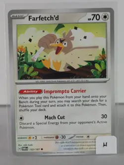 Farfetch'd - Twilight Masquerade - 132/167 - Pokemon TCG - Reverse holo/non - C - Image 1
