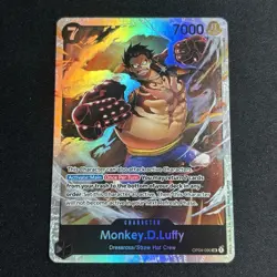 Monkey.D.Luffy OP04-090 - One Piece TCG - SR Near-Mint Super Rare English - Image 1