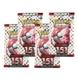 UK Pokemon TCG Scarlet & Violet 151 Booster Bundle Sealed New (6 Packs) - Image 4