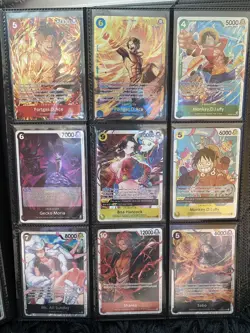 One Piece Illustration Box Vol 5 & 6 + binder of 66x cards sr, sec, r, don - Image 4