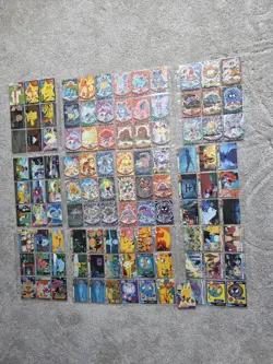Pokemon Card Collection With Topps Chrome, Movie Cards HUGE LOT Over 100 Cards🌟 - Image 1