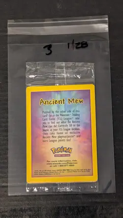 Ancient Mew SEALED 2000 Pokemon Unopened Movie Promo Card - MINT 🔥 - Image 3