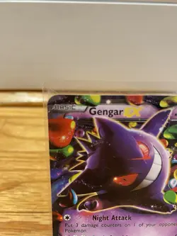 Pokemon Gengar EX 34/119 XY Phantom Forces Ultra Rare Holo Night Attack Card - Image 2