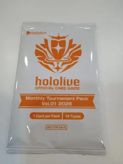 Hololive Official Card Game - Monthly Tournament Pack Vol.1 2026 - Sealed - Image 1