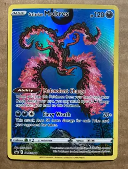 Galarian Moltres SWSH284 SWSH: Sword & Shield Promo Cards Holo MINT - Image 1