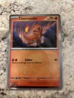 Charmander - 047 (Cosmos Holo) 047 Sv: Scarlet & Violet Promo Cards Holo - Image 1