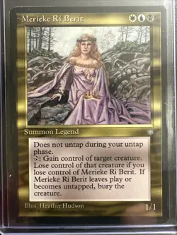 Magic The Gathering - MTG- Merieke Ri Berit - Ice Age M/NM **Unplayed** - Image 1