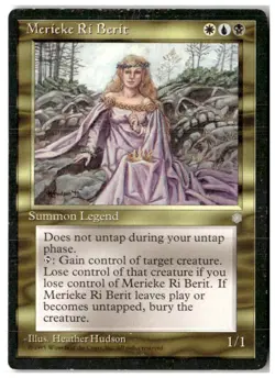 MTG Merieke Ri Berit - Ice Age Heavily Played English - Image 1