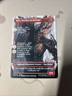 Clive, Ifrit's Dominant 0318 Borderless Final Fantasy MTG Near Mint Ifrits - Image 2