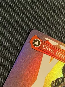 Clive, Ifrits Dominant Borderless Foil M 0385 Final Fantasy FIN MTG NM+ - Image 4