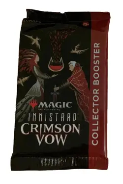 1 Pc Magic the Gathering MTG Innistrad Crimson Vow Collector Booster Pack Sealed - Image 1