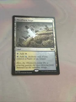 1x Floodfarm Verge, Foil, Magic the Gathering MTG NM - Image 1