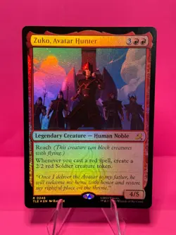 Zuko, Avatar Hunter (0246) Avatar: The Last Airbender: Eternal-Legal Foil - Image 1