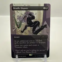 MTG Deadly Dispute 1985 Rare Secret Lair Marvel's Spider-Man Regular - Image 1