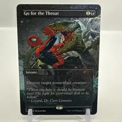 Go for the Throat 1986 Marvel's Spider-Man: Villainous Plot Secret Lair Regular - Image 1